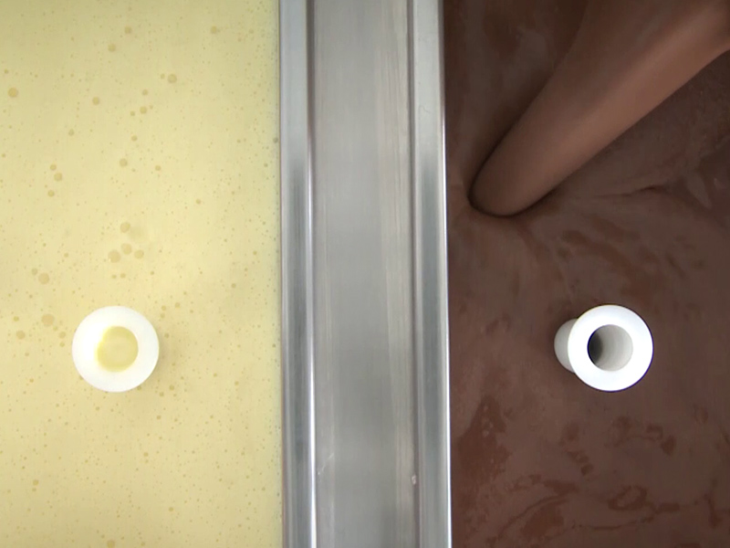 Softgel machines à glaces express et yaourt glacé Elles mélangent et congèlent 